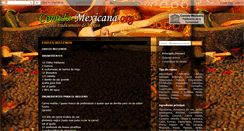 Desktop Screenshot of comida-mexicana.org
